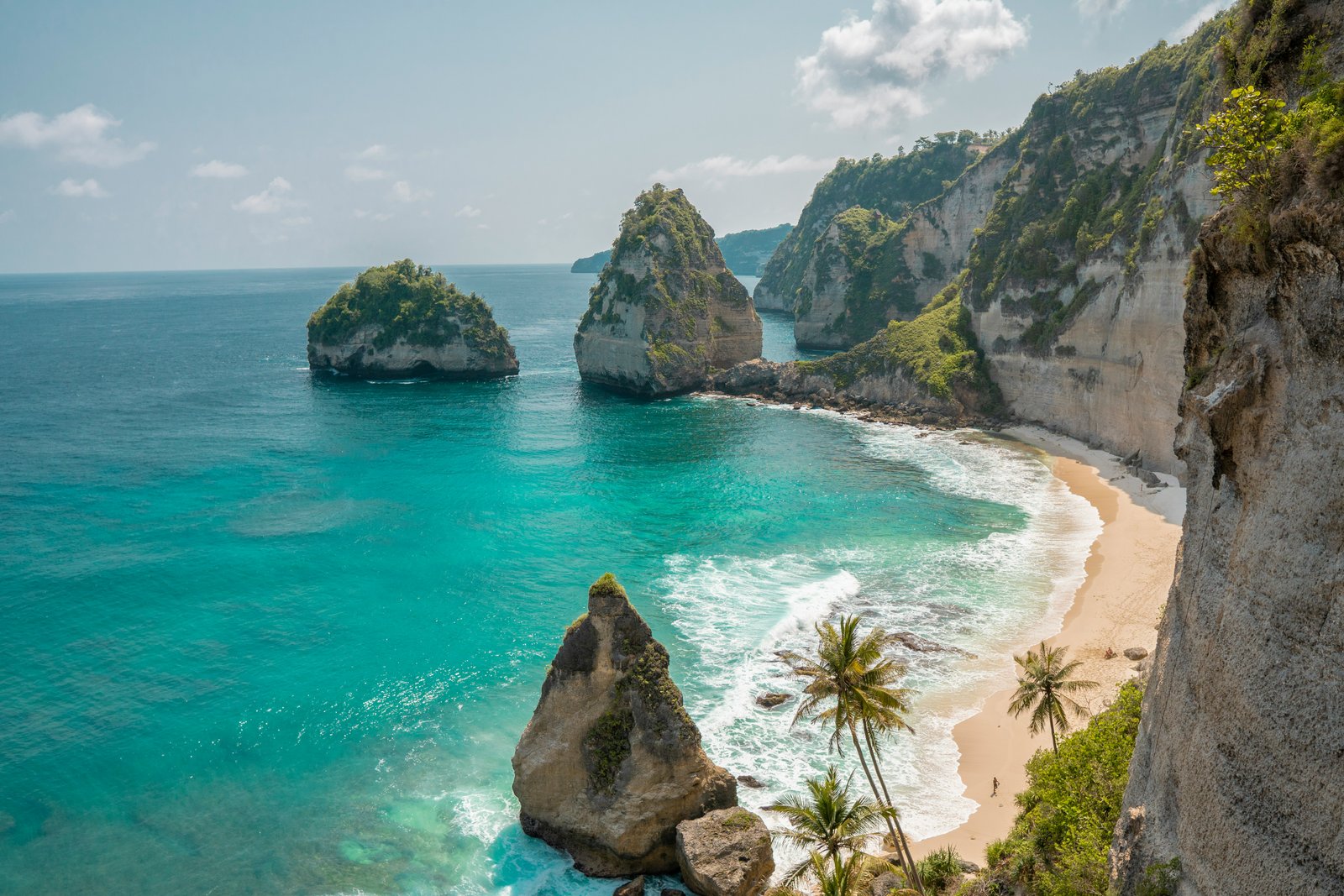 Bali coast